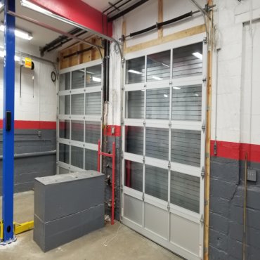 Commercial garage door installation NYC Westchester NY