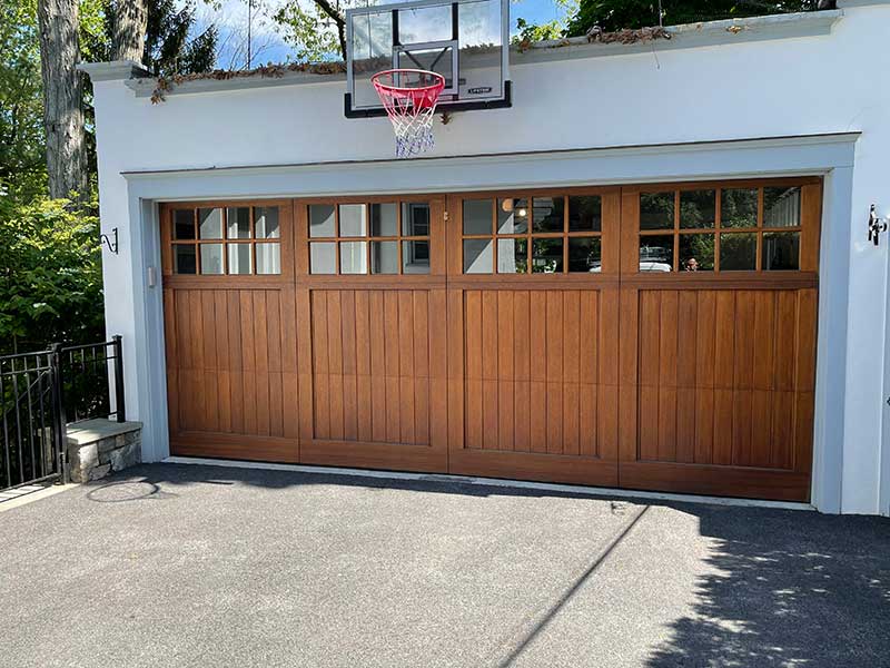 Garage door service and repair truck NYC Westchester
